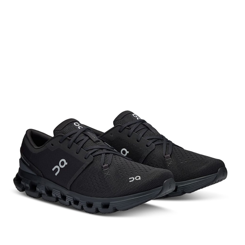 On Running All-Black Athletic Shoes